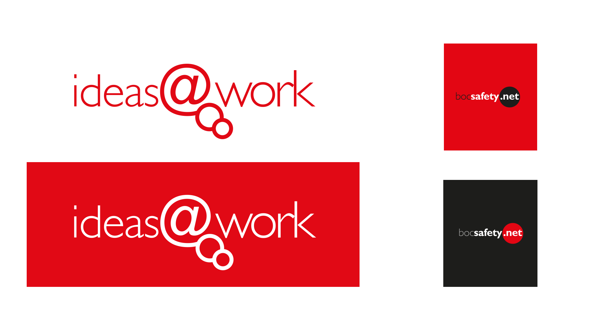 Ideas at Work – bocsafety.net logos