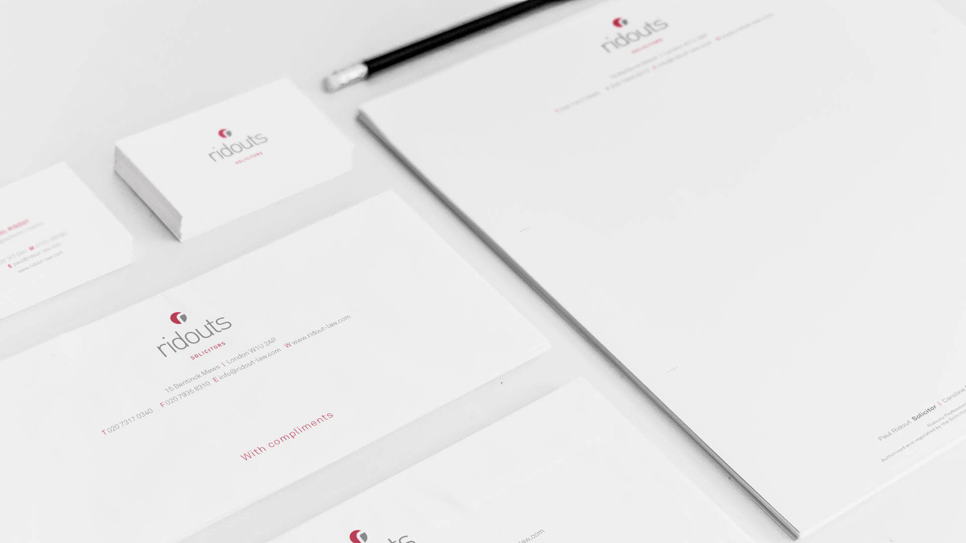 Ridouts Solicitors stationery