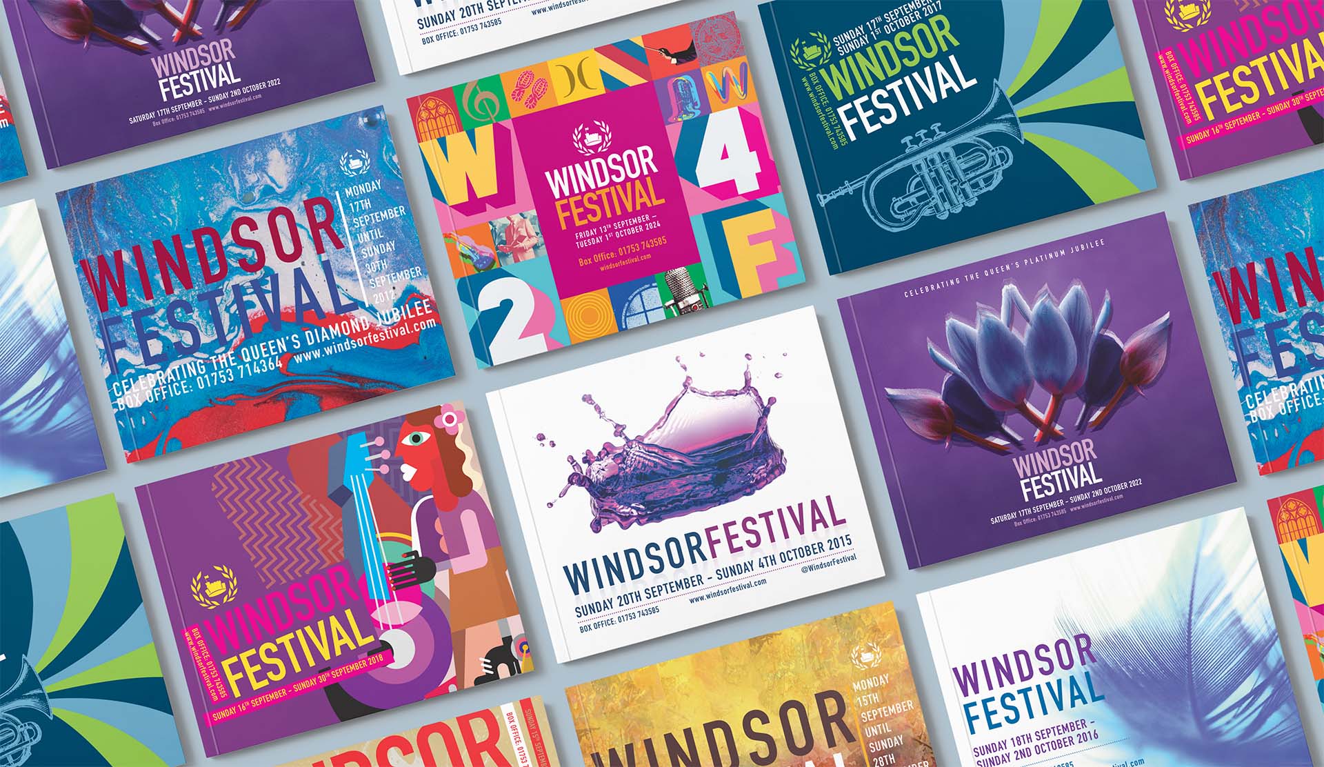 windsor festival brochure covers